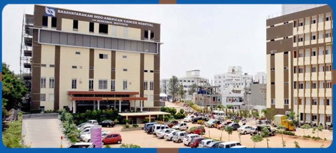 Basavatarakam Indo American Cancer Hospital & Research Institute Building in India