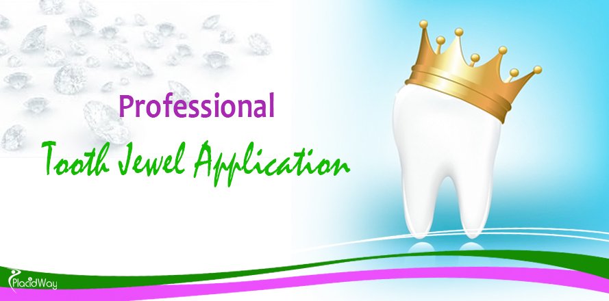 Professional Tooth Jewel Application, Dental Treatments in Asia