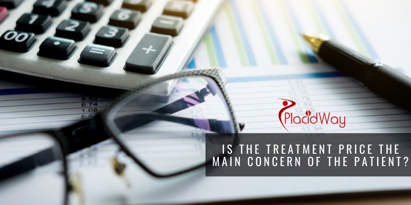 Is the treatment price the main concern of the patient?
