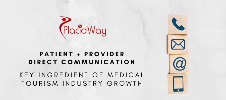 PATIENT + PROVIDER DIRECT COMMUNICATION – KEY INGREDIENT OF MEDICAL TOURISM INDUSTRY GROWTH