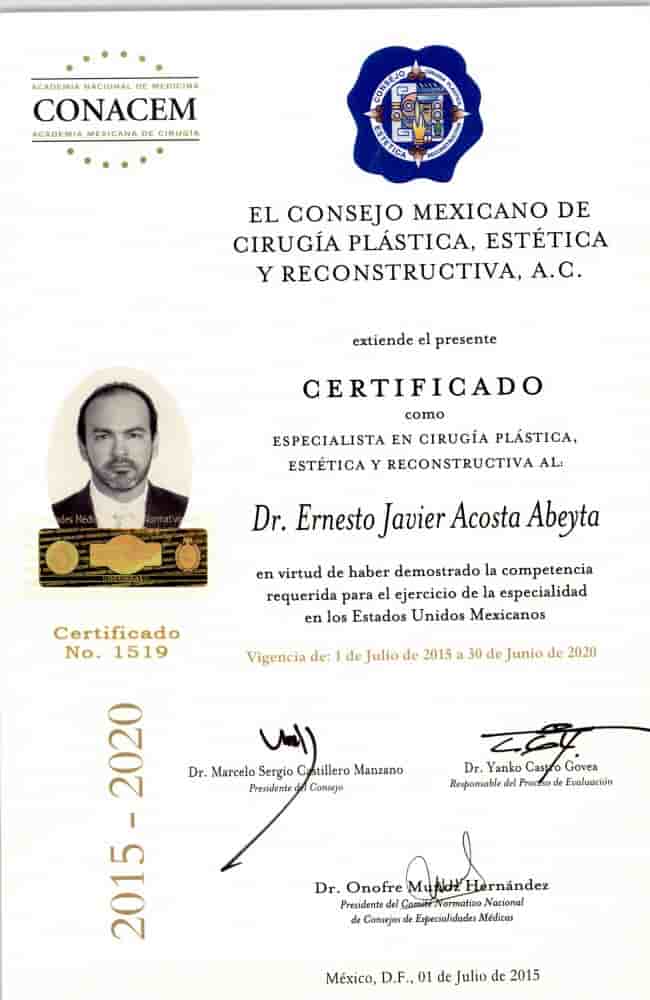 Dr. Ernesto Javier Acosta Abeyta Reviews in Merida, Mexico Slider image 4