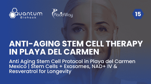 Anti Aging Stem Cell Protocol in Playa del Carmen Mexico | Stem Cells + Exosomes, NAD+ IV & Resveratrol for Longevity