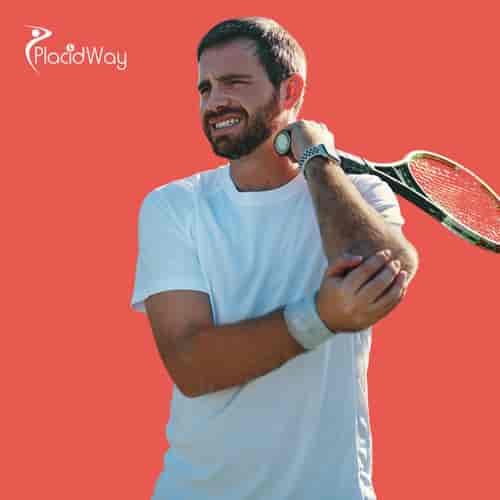 Stem Cell Therapy for Tennis Elbow in Playa del Carmen, Mexico by Quantum Biohack with MSC Elbow Intra-Articular Injections