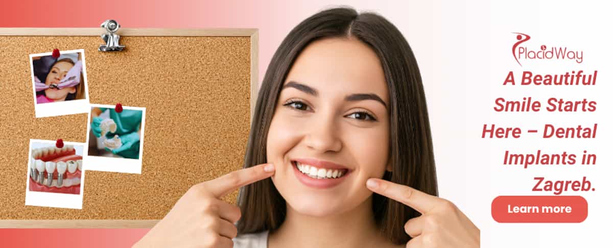 Implantes dentales en Zagreb, Croacia