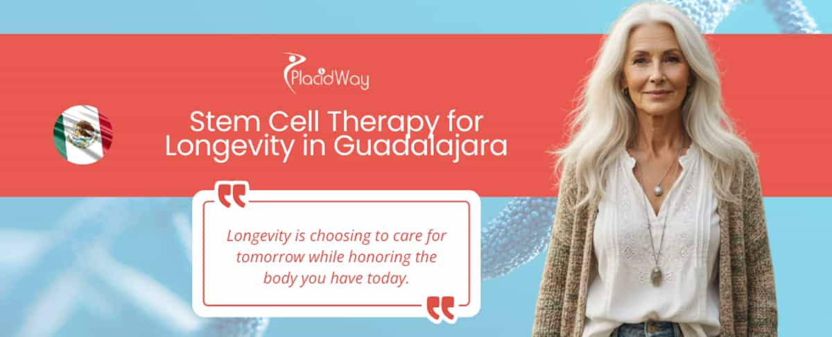 Terapia con células madre para la longevidad en Guadalajara, México