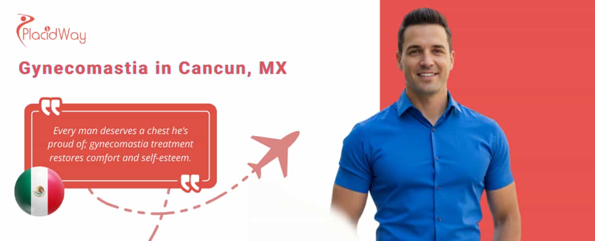Gynecomastia in Cancun, Mexico