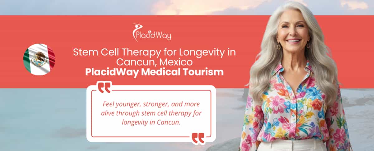 Terapia con células madre para la longevidad en Cancún, México