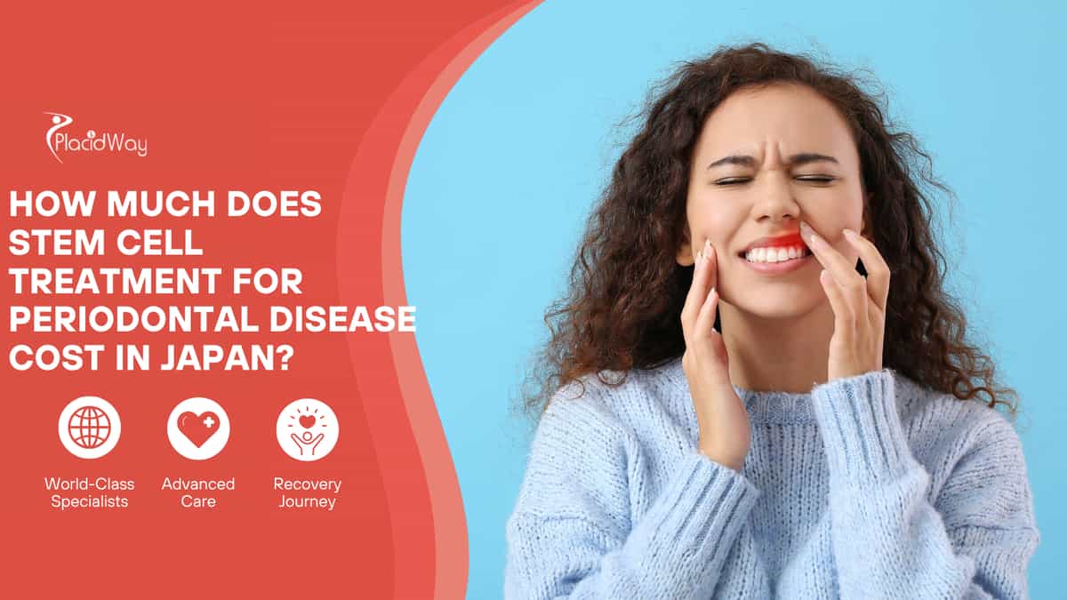 Women suffers dental issue