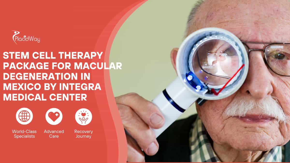 Old man suffers Macular Degeneration