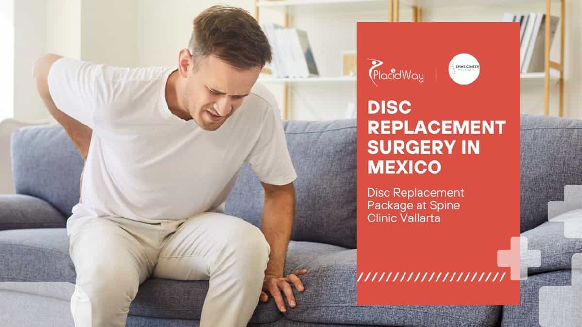 Disc replacement surgery package at Spine Clinic Vallarta in Puerto Vallarta, Mexico