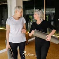 How much does premium stem cell orthopedic care in Slovakia cost compared to clinics in Switzerland?