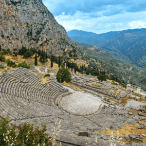 Delphi - a UNESCO World Heritage site Greece