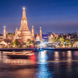 Wat Arun Temple Bangkok Thailand