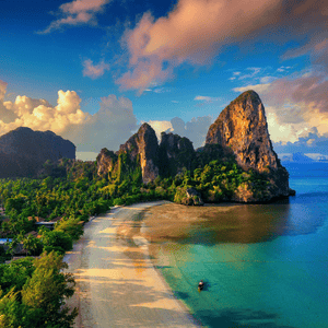 Railay beach in Krabi Thailand
