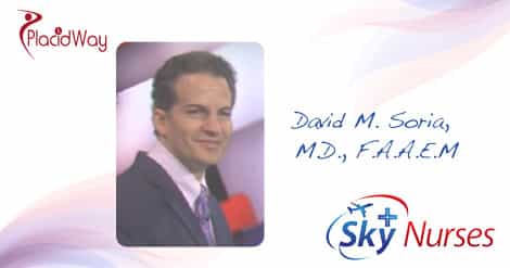Air Ambulance Doctor David M. Soria, M.D., F.A.A.E.M