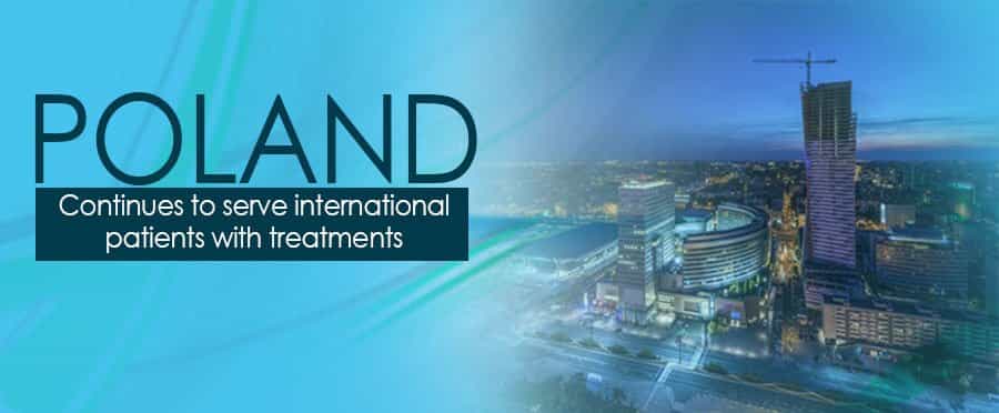 Poland continue to serve international patient with treatment Poland continue to serve international patient with treatment