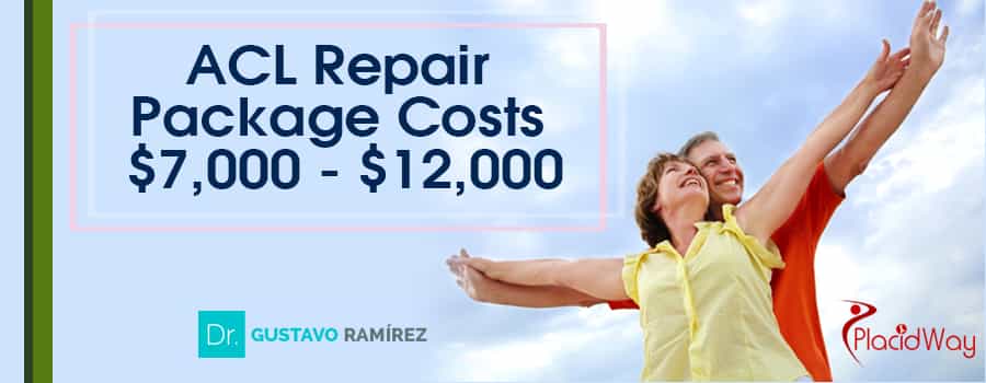Costos de Paquetes de Reparación de ACL en Jalisco, México Package Costs ACL Repair in Jalisco, Mexico
