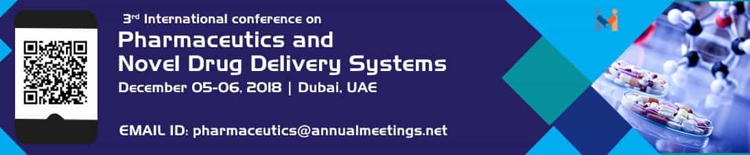 3rd International conference on Pharmaceutics & Novel Drug delivery systems