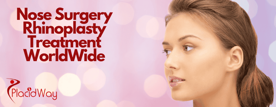 A graphic showcasing the best countries in the world for rhinoplasty