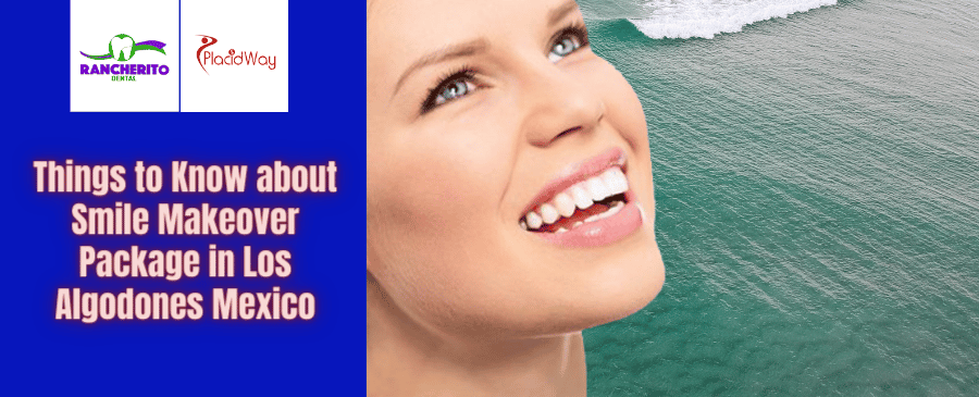 Paquete de cambio de sonrisa en Los Algodones México por Rancherito Dental