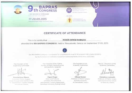 Premios recibidos por el trasplante de cabello en Estambul, Turquía, por Capital Hair Center