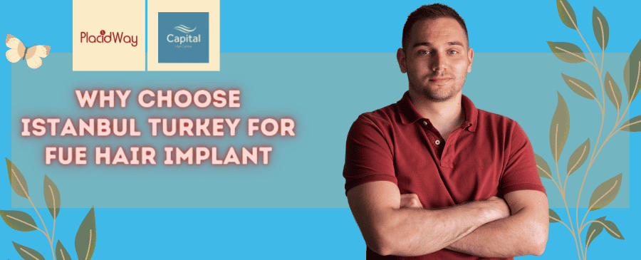 Paquete de trasplante de cabello FUE en Estambul, Turquía, de Capital Hair Center