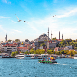 Crucero por el Bósforo en Estambul, Turquía