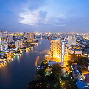 Bangkok Thailand at night