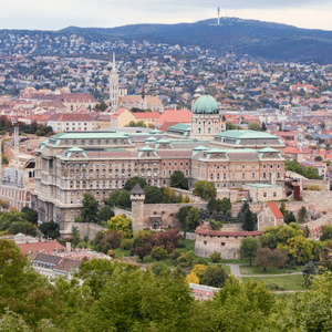 Budapest Hungary Buda Castle