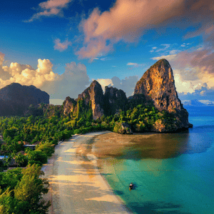 Railay beach in Krabi Thailand