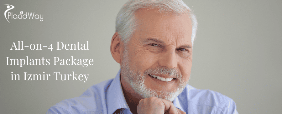 Paquete de implantes dentales All-on-4 en Izmir, Turquía