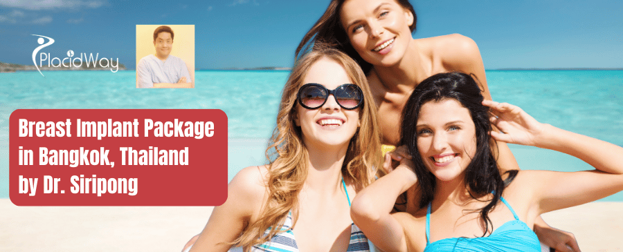حزمة زراعة الثدي في بانكوك، تايلاند بواسطة الدكتور سيريبونج