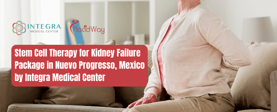 Paquete de terapia con células madre Integra para insuficiencia renal en Nuevo Progreso, México