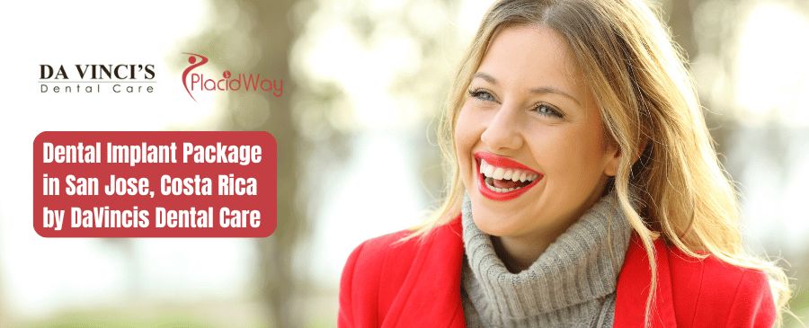 Paquete de implantes dentales en San José, Costa Rica de DaVincis Dental Care