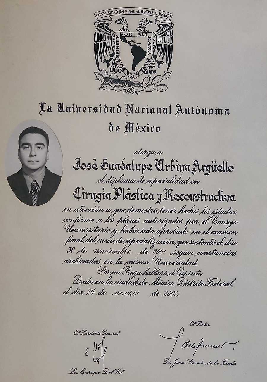 Premio Dr. Urbina Argüello