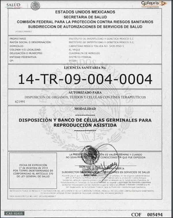 Certificado del Instituto Ingenes