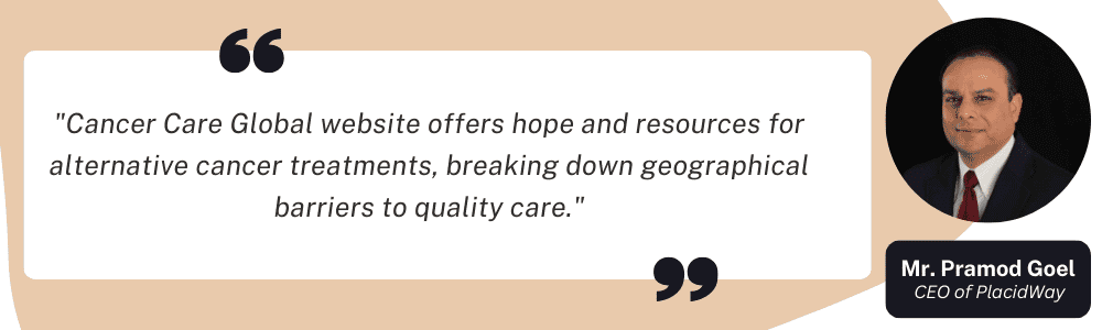 Cancer Care Global website offers hope