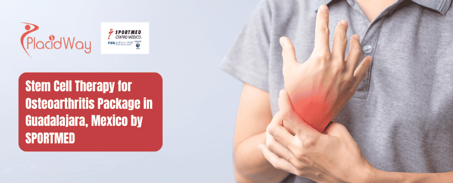 Paquete de Terapia con Células Madre para Osteoartritis en Guadalajara, México por SPORTMED