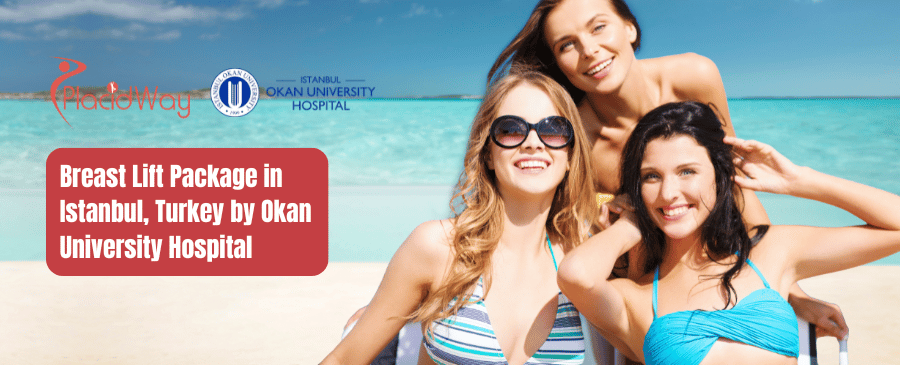 Paquete de levantamiento de senos en Estambul, Turquía, por el Hospital Universitario Okan