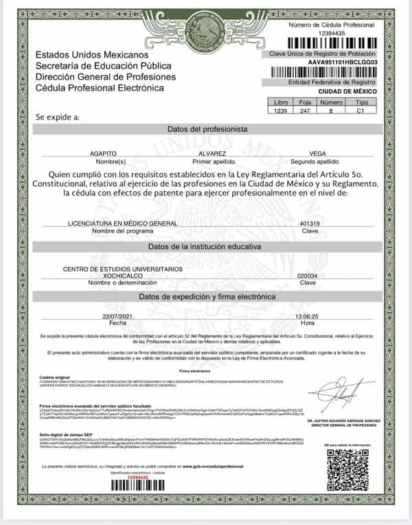 Certificado Profesional Recibido por ICONIC Medical Aesthetic