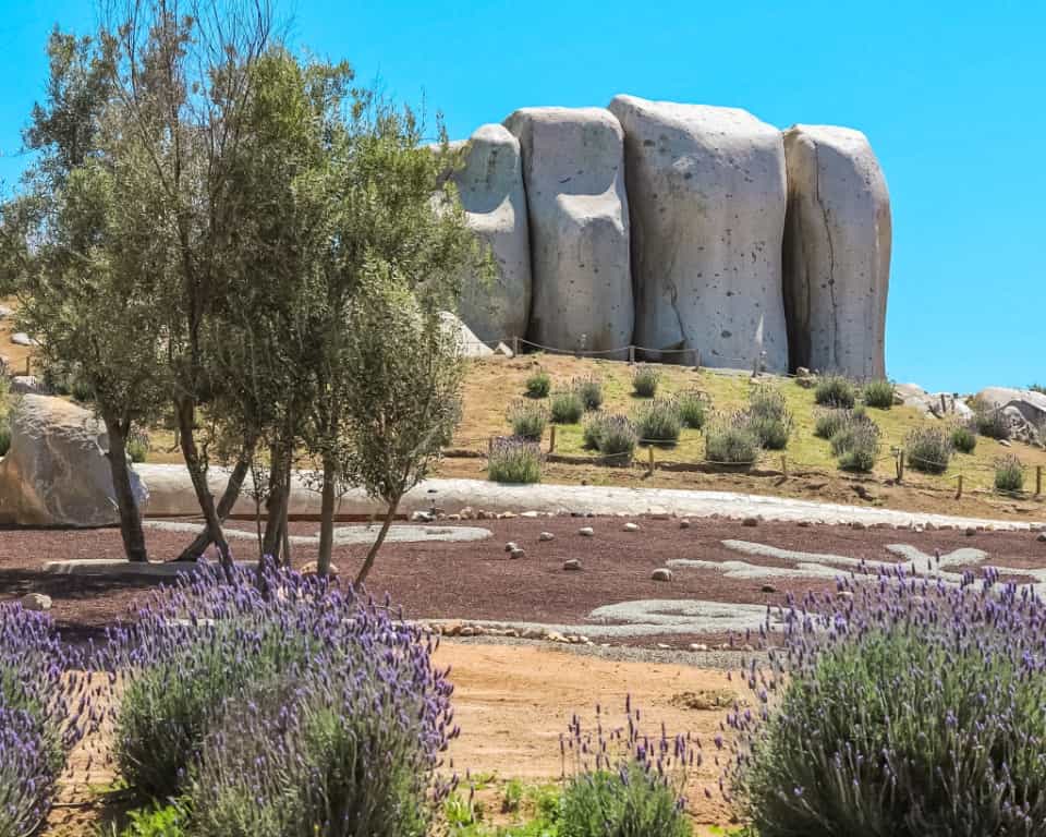 Montevalle Signature Stone in Valle de Guadalupe Mexico