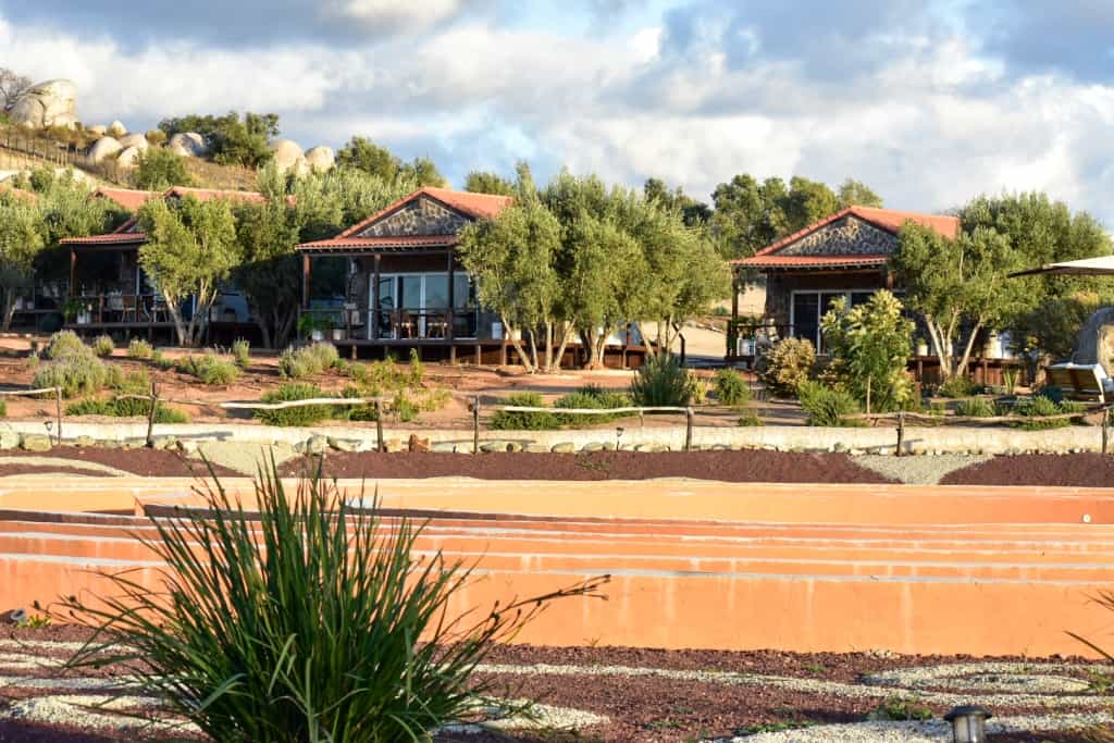Villa and Landscape at Montevalle in Valle de Guadalupe, B.C., Mexico