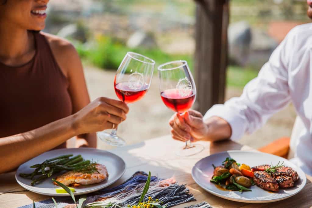 Food at Montevalle in Valle de Guadalupe, B.C., Mexico