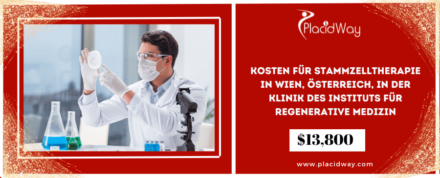 Kosten für Stammzelltherapie in Wien, Österreich, in der Klinik des Instituts für Regenerative Medizin