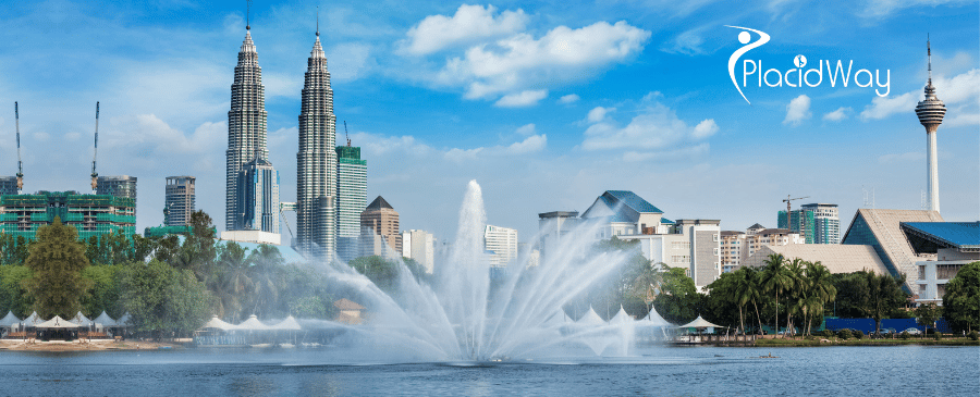Skyline of Kuala Lumpur, Malaysia