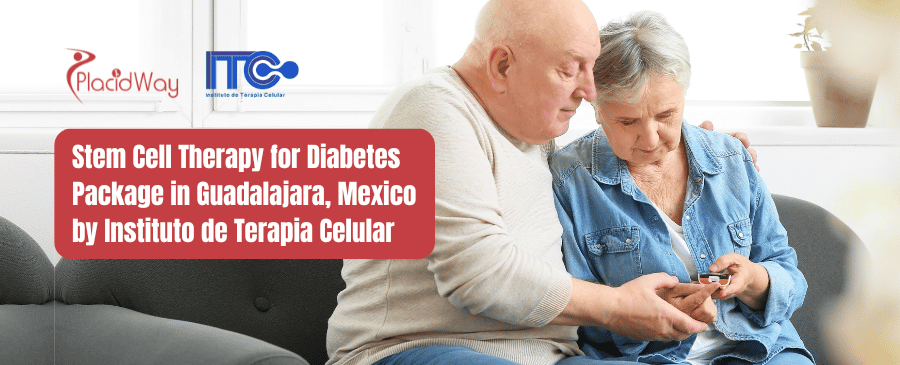 Paquete de terapia con células madre para la diabetes en Guadalajara, México por el Instituto de Terapia Celular