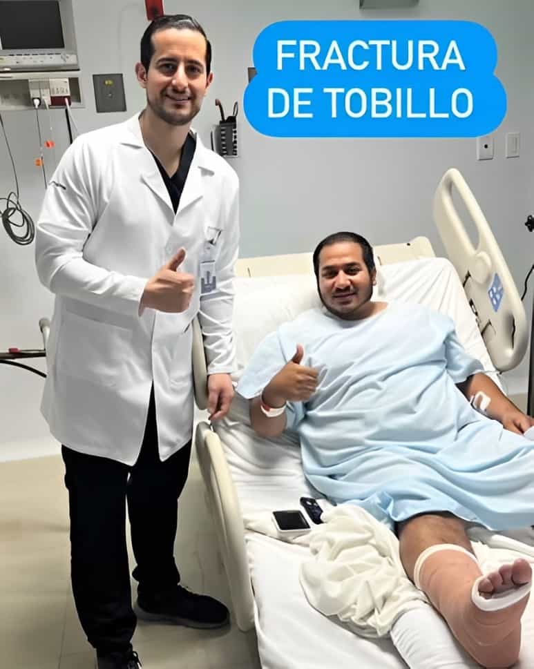 Reparación de fractura de tobillo en Tijuana, México