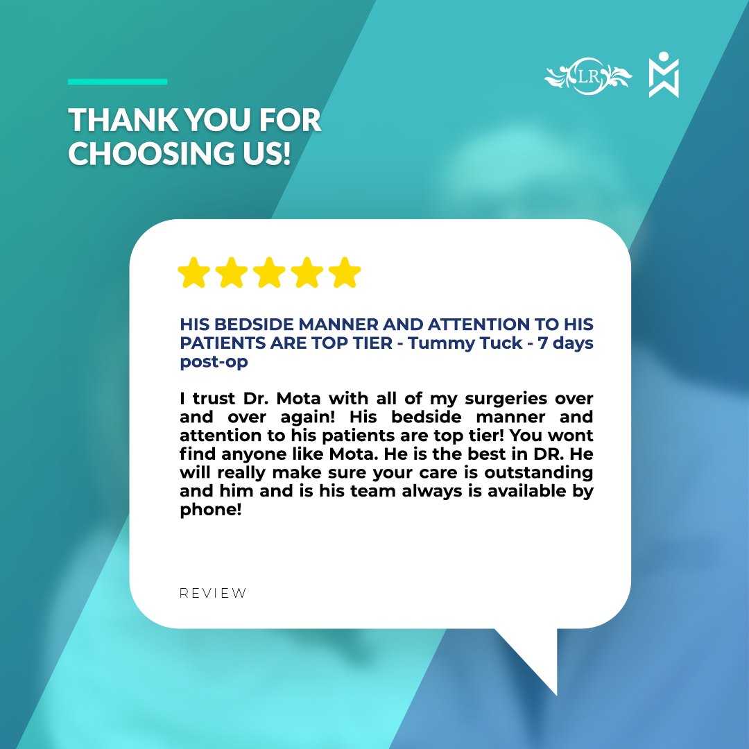 Abdominoplastia: 7 días después de la operación: historia de un paciente