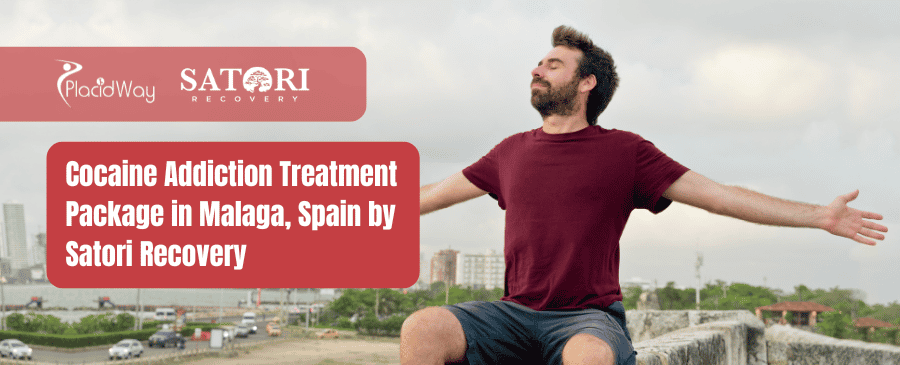 Paquete de tratamiento para la adicción a la cocaína en Málaga, España, ofrecido por Satori Recovery