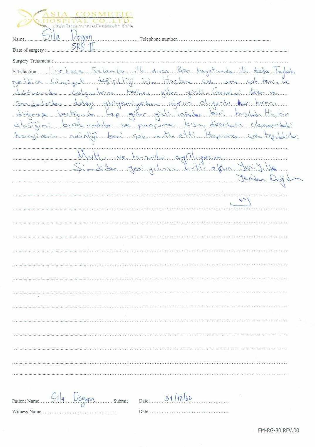 Sila Dogan Erfahrungsbericht